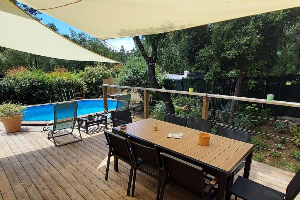 Villa Garrigue - Piscine, Parking, Maison Entiere Beaulieu  Eksteriør bilde